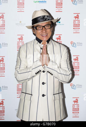 Jackie Chan am BFI - London Stockfoto