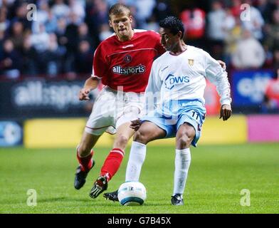 Charlton V Aston Villa Stockfoto