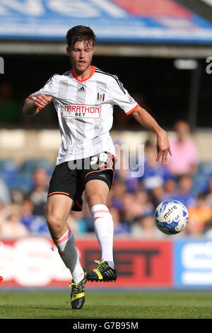 Fußball - Sky Bet Championship - Ipswich Town / Fulham - Portman Road. Cameron Burgess, Fulham Stockfoto