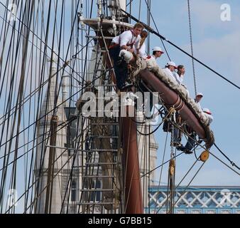 Großsegler Youth Trust Voyage Stockfoto