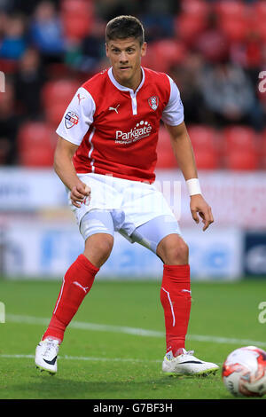 Fußball - Sky Bet Championship - Rotherham United / Watford - New York Stadium. Alex Revell, Rotherham United Stockfoto