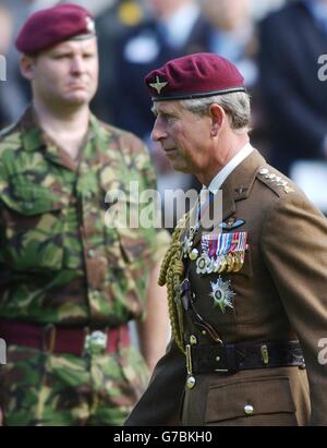 Prince Of Wales Arnheim Besuch Stockfoto