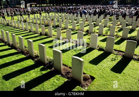 Prince Of Wales Arnheim Besuch Stockfoto