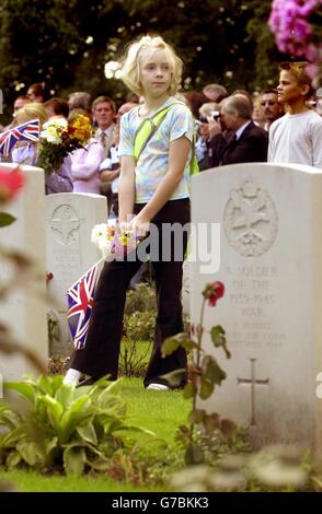 Prince Of Wales Arnheim Besuch Stockfoto