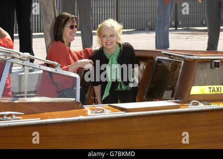 Die Schauspielerin Nicole Kidman kommt zum 61. Filmfestival von Venedig im Lido in Venedig, Italien. Stockfoto