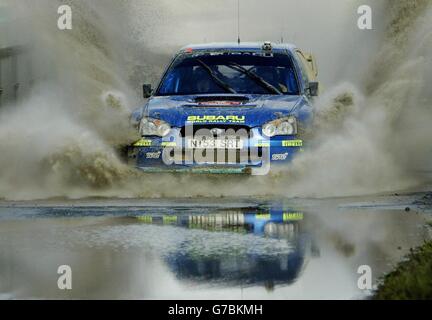 Petter Solberg - Rallye Wales GB Stockfoto