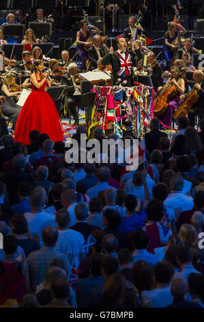 Letzte Nacht der Proms 2014 - London Stockfoto