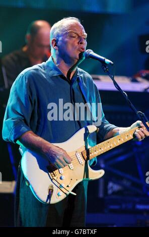 Dave Gilmour - Strat Pack-Konzert Stockfoto