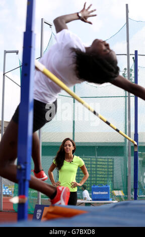 Sport - Sainsbury 2014 Schule Spiele - Tag eins - Manchester Stockfoto