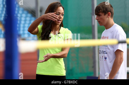 Sport - Sainsbury 2014 Schule Spiele - Tag eins - Manchester Stockfoto