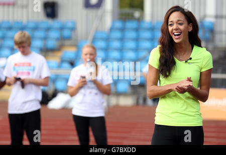 Sport - Sainsbury 2014 Schule Spiele - Tag eins - Manchester Stockfoto