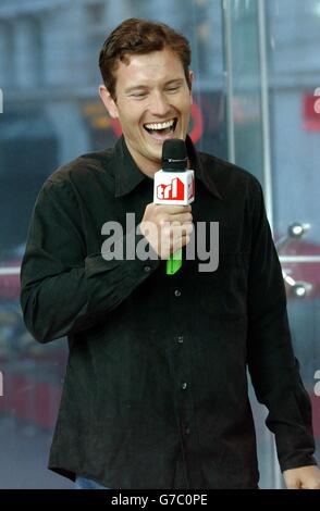 Nick Moran MTV TRL - Total Request Live - show Stockfoto