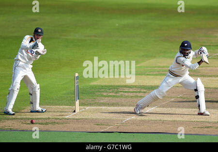 Cricket - LV = County Championship - Division One - Nottinghamshire V Yorkshire - Tag 2 - Trent Bridge Stockfoto