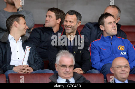 Fußball - U21-Barclays Premier League - Manchester United gegen Sunderland - Old Trafford Stockfoto