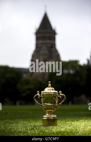 Rugby-Union - 1 Jahr vor der Rugby-Weltmeisterschaft 2015 - Rugby-Schule Stockfoto