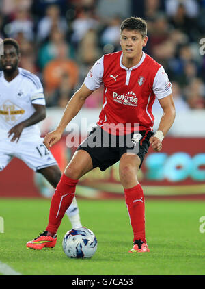 Fußball - Capital One Cup - 2. Runde - Swansea City V Rotherham United - Liberty Stadium Stockfoto