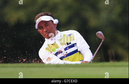 Golf - 2014 ISPS Handa Welsh Open - Tag drei - Celtic Manor. Thailands Thongchai Jaidee am dritten Tag der 2014 ISPS Handa Welsh Open im Celtic Manor, Newport. Stockfoto