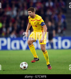 Fußball - UEFA Champions League - Gruppe B - FC Basel gegen Liverpool - St. Jakob-Park Stockfoto