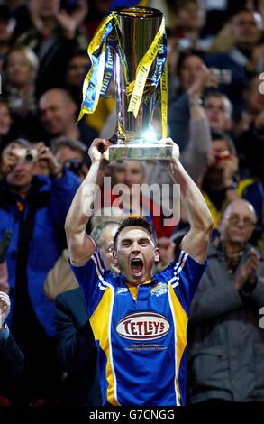 Tetley es Super League Grand Final Stockfoto