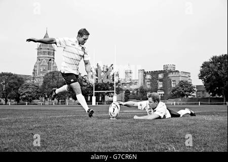 Rugby-Union - 1 Jahr vor der Rugby-Weltmeisterschaft 2015 - Rugby-Schule Stockfoto