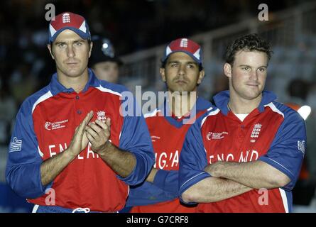 ICC FINALE ENGLAND V WEST INDIES Stockfoto