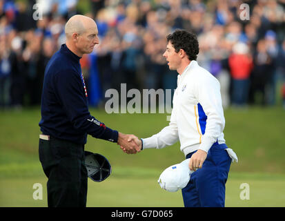 Golf - Geschenk zum 40. Rydercup - Tag zwei - Gleneagles Stockfoto