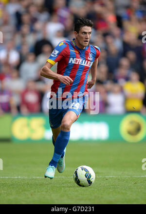 Fußball - Barclays Premier League - Crystal Palace - Leicester City - Selhurst Park. Martin Kelly vom Crystal Palace während des Spiels der Barclays Premier League im Selhurst Park, London. Stockfoto