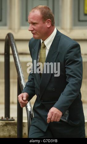 Tory Stadtrat vor Gericht Stockfoto