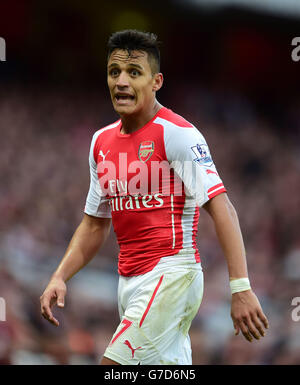 Alexis Sanchez von Arsenal während des Spiels der Barclays Premier