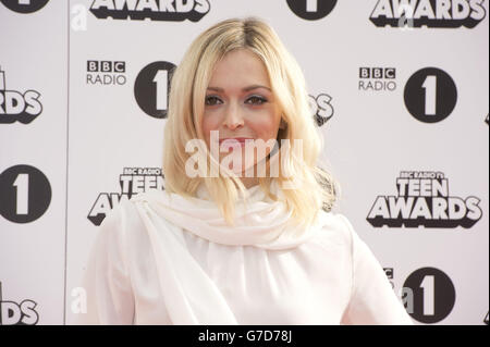 Teen Awards von BBC Radio 1 - London. Fearne Cotton kommt für die Teen Awards von BBC Radio 1, Wembley Arena, London. Stockfoto