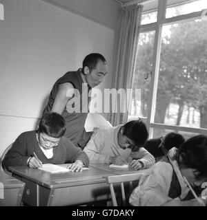 Bildung - britische Pestalozzi Kinderdorf - Sedlescombe, Sussex Stockfoto