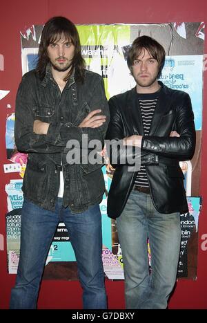 MTV TRL - Kasabian Stockfoto