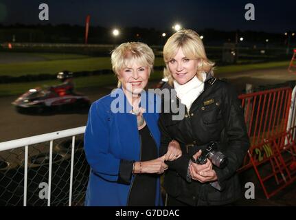 Caron Keating Foundation Kart Race Charity Challenge Stockfoto