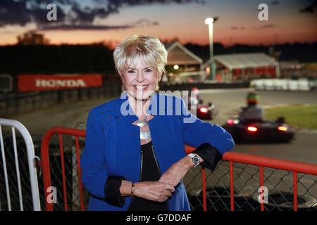 Caron Keating Foundation Kart Race Charity Challenge Stockfoto