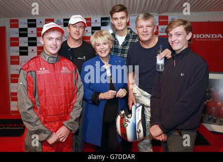 Caron Keating Foundation Kart Race Charity Challenge Stockfoto