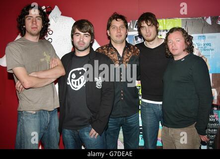 Snow Patrol auf MTV TRL UK Stockfoto