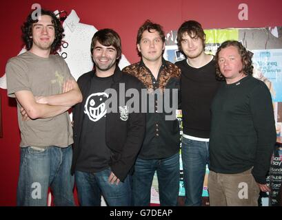 Snow Patrol auf MTV TRL UK Stockfoto