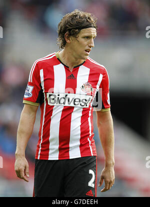 Fußball - Barclays Premier League - Sunderland gegen Stoke City - Stadium of Light. Billy Jones, Sunderland Stockfoto