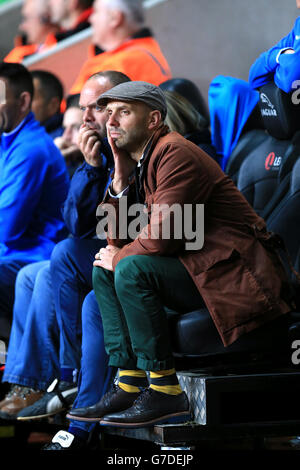 Fußball - Johnstone's Paint Trophy - zweite Runde - Coventry City / Exeter City - Ricoh Arena. Exeter City Manager Paul Tisdale Stockfoto