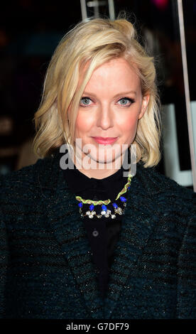 Lauren Laverne bei der Eröffnungsgala des BFI London Filmfestivals von The Imitation Game im Odeon-Kino am Leicester Square, London. Stockfoto