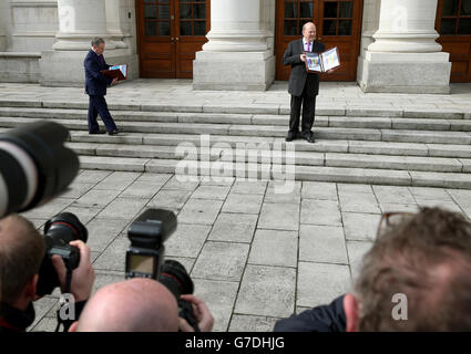 Irischen Haushalt 2015 Stockfoto