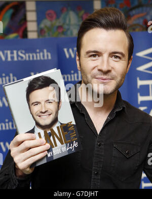 Shane Filan Signierstunde - Glasgow Stockfoto