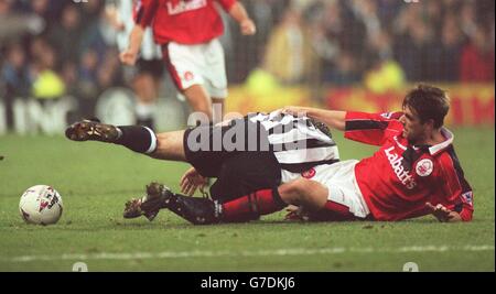 Fußball... Carling Premier League... Nottingham Forest gegen Newcastle United Stockfoto