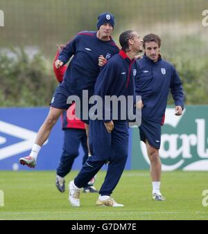 England-Trainingseinheit Stockfoto