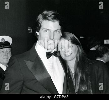 Christopher Reeve Superman premiere Stockfoto