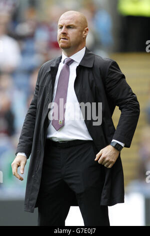 Fußball - Barclays Premier League - Burnley gegen Sunderland - Turf Moor. Sean Dyche, Manager von Burnley Stockfoto