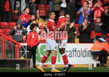 Fußball - Himmel Bet League One - Bristol City V Chesterfield - Ashton Gate Stockfoto