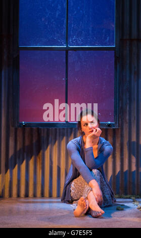 S Uncle Vanya von der mehrfach preisgekrönten Dramatikatorin Anya Reiss, Premiere im St. James Theatre, London, 9. Oktober 2014. Stockfoto