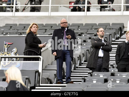 Lee Charnley, Managing Director von Newcastle United, während des Spiels der Barclays Premier League im St. James' Park, Newcastle. Stockfoto