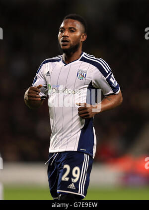 Fußball - Barclays Premier League - West Bromwich Albion gegen Manchester United - The Hawthorns. Stephane Sessegnon von West Bromwich Albion Stockfoto